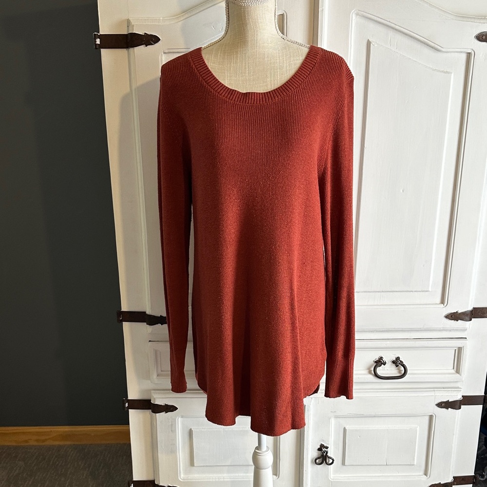 Natural Reflections Rust Sweater